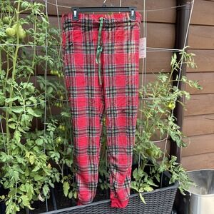 *Ladies LOUNGE PJ PANTS Size Medium NEW With Tags (B) Soft, Plush PLAID